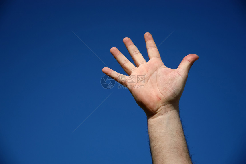 手掌男人比划数字展示男性信号关节手势力量皮肤图片