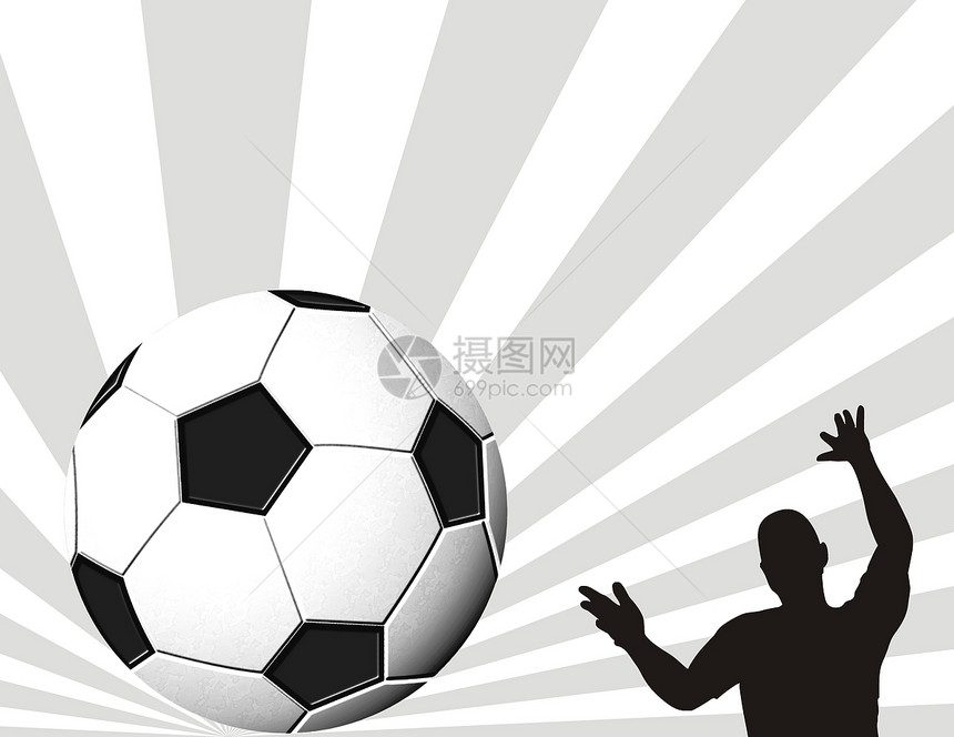 足球足球运动员团队圆形插图竞争场地冠军国际游戏联盟锦标赛图片