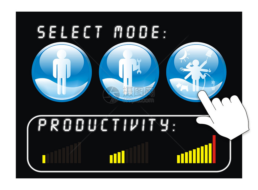 生产率水平多样性工作职业活动互联网剪贴控制面板用途行动时间图片