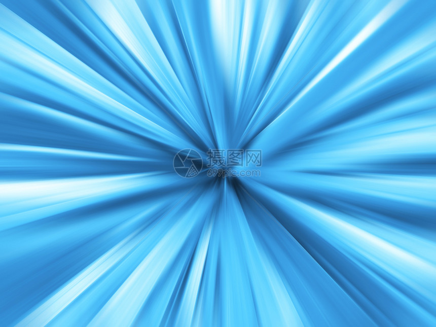抽象蓝光运动漩涡爆破插图灯光图片