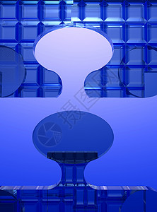 拼图背景解决方案插图蓝色网格会议商业挑战玻璃塑料游戏背景图片