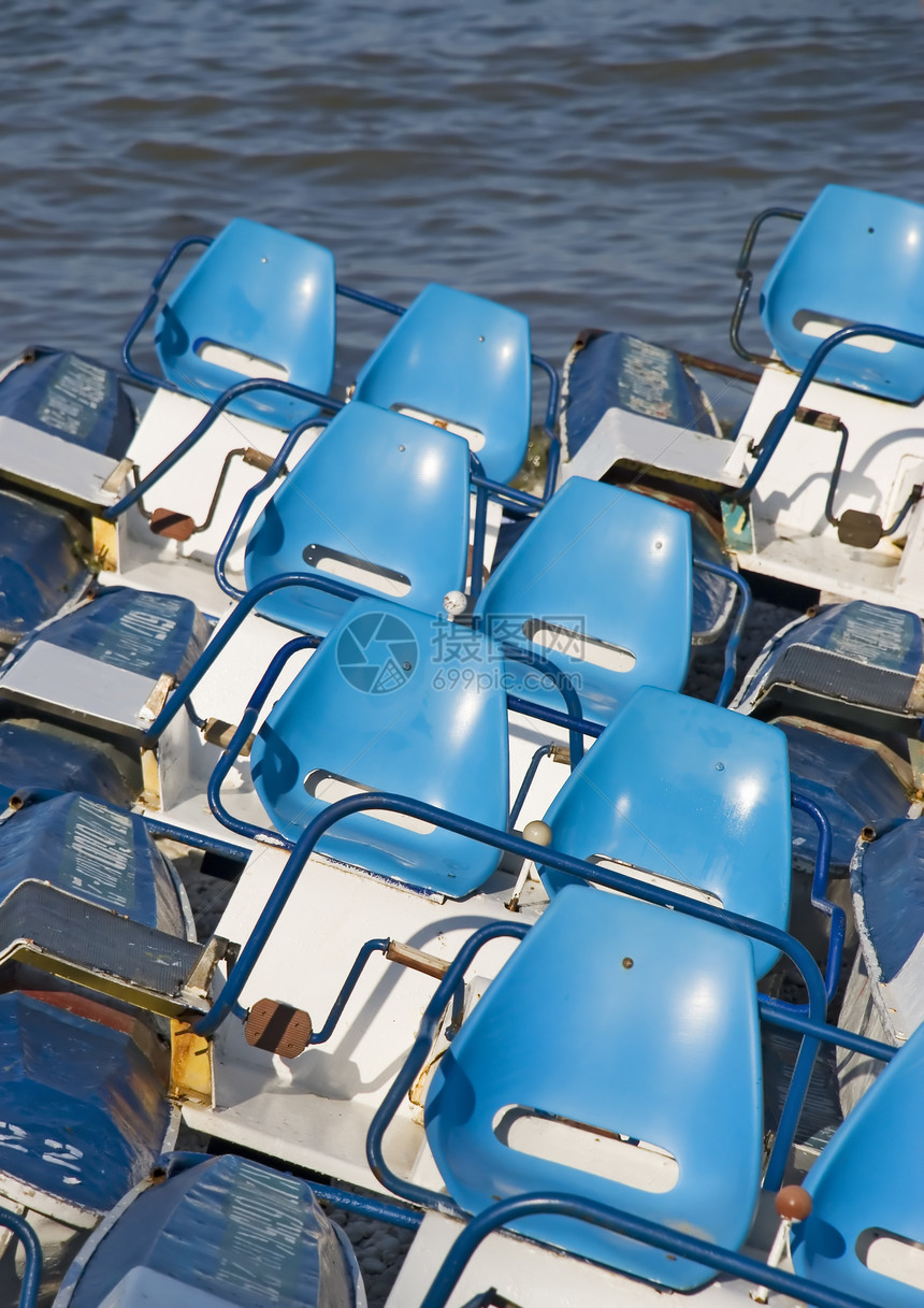 卡塔马人娱乐闲暇座位踏板运输蓝色海洋扶手职业图片