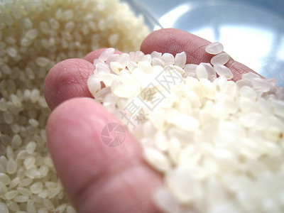 大米饭家庭棕榈厨具文化手指背景图片
