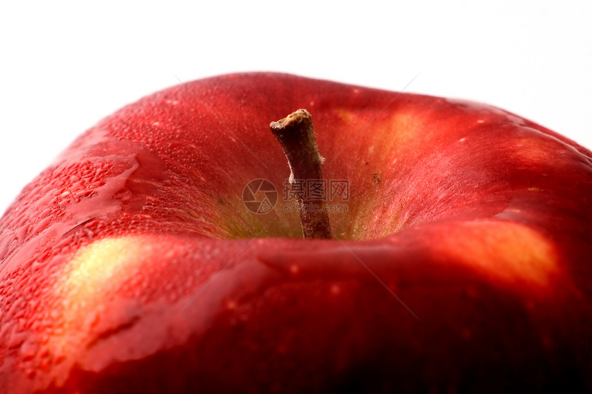 苹果飞沫营养小吃水滴果汁饮食美食宏观食品维生素图片