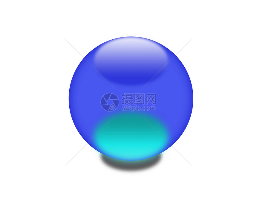 玻璃水体圆形球体图片