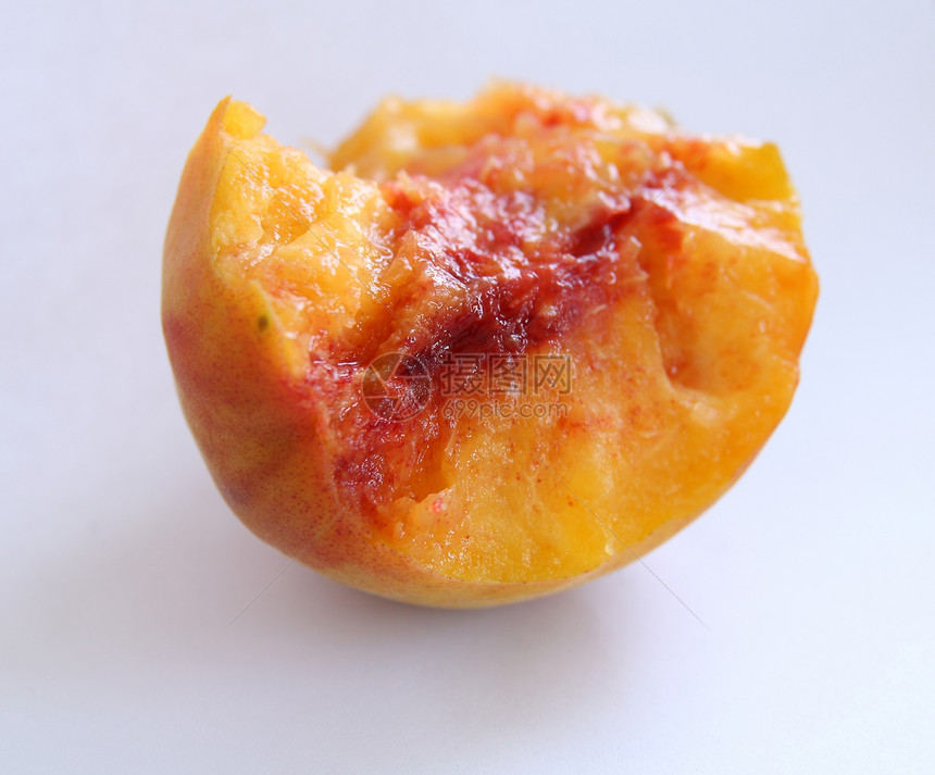 桃美味宏观饮食芳香食品水果生物黄色红色小吃图片