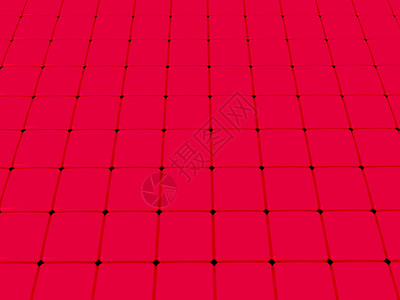 网格金属插图立方体红色命令背景图片