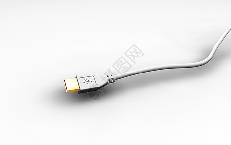 电缆电线白色金属插头技术电脑别针互联网插图背景图片