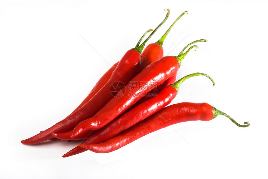 红胡椒美食白色红色辣椒食物图片