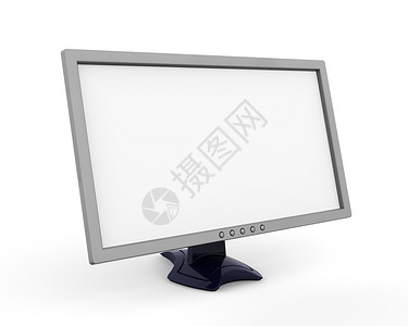 LCD 监视器插图商业技术电脑屏幕高清图片