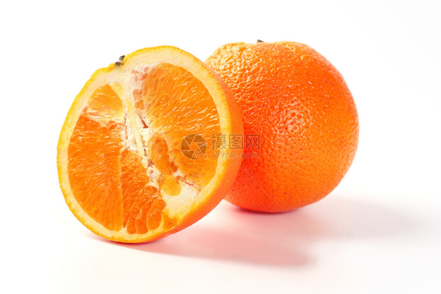 两橙子农业果汁黄色食物美食水果热带活力图片