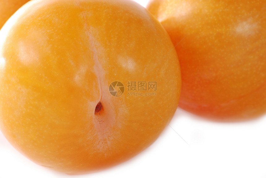 黄羽皮肤食物水果李子斑点季节营养宏观白色黄色图片