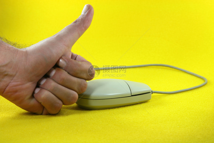 鼠标成功商业电子产品电缆手指老鼠光学灰色男人冲浪电脑图片