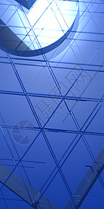 A 背景摘要墙纸插图蓝色三角形商业背景图片