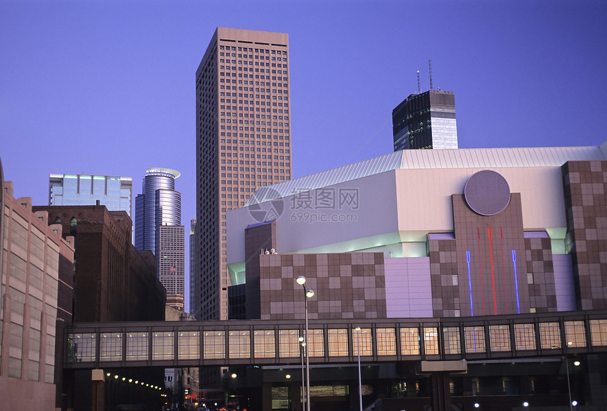 明尼阿波利斯市风景图片