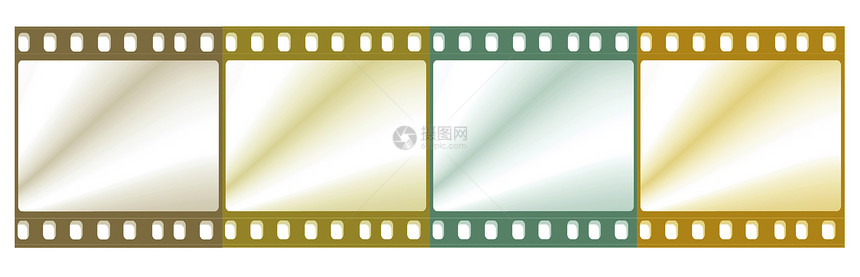 35mm负屏幕时间相机插图数字边界卷轴电影记忆动画片图片