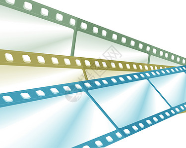 电影加字素材35mm负数字导演卷轴框架电影空白时间照片动画片边界背景