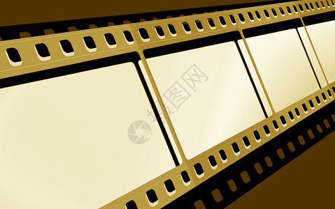 35mm负运动边界框架动画片屏幕插图电影导演空白卷轴背景图片