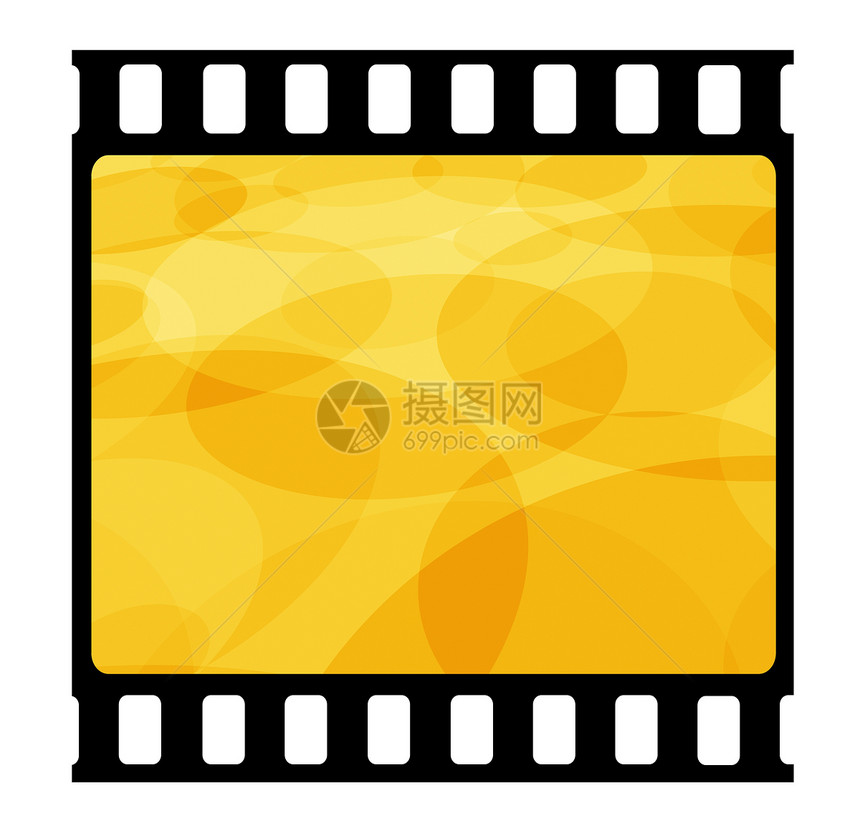 35毫米电影架边界电影相机数字空白倒数动画片卷轴运动记忆图片