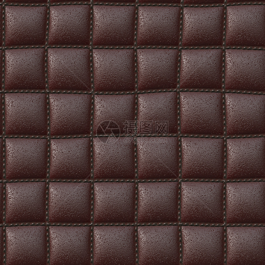 皮革材料镶嵌纺织品沙发奢华工具化隐藏皮肤正方形插图图片