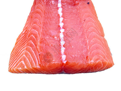 鲑鱼食品粉红色鱼片原油背景图片