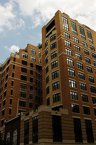 现代共管大楼背景图片