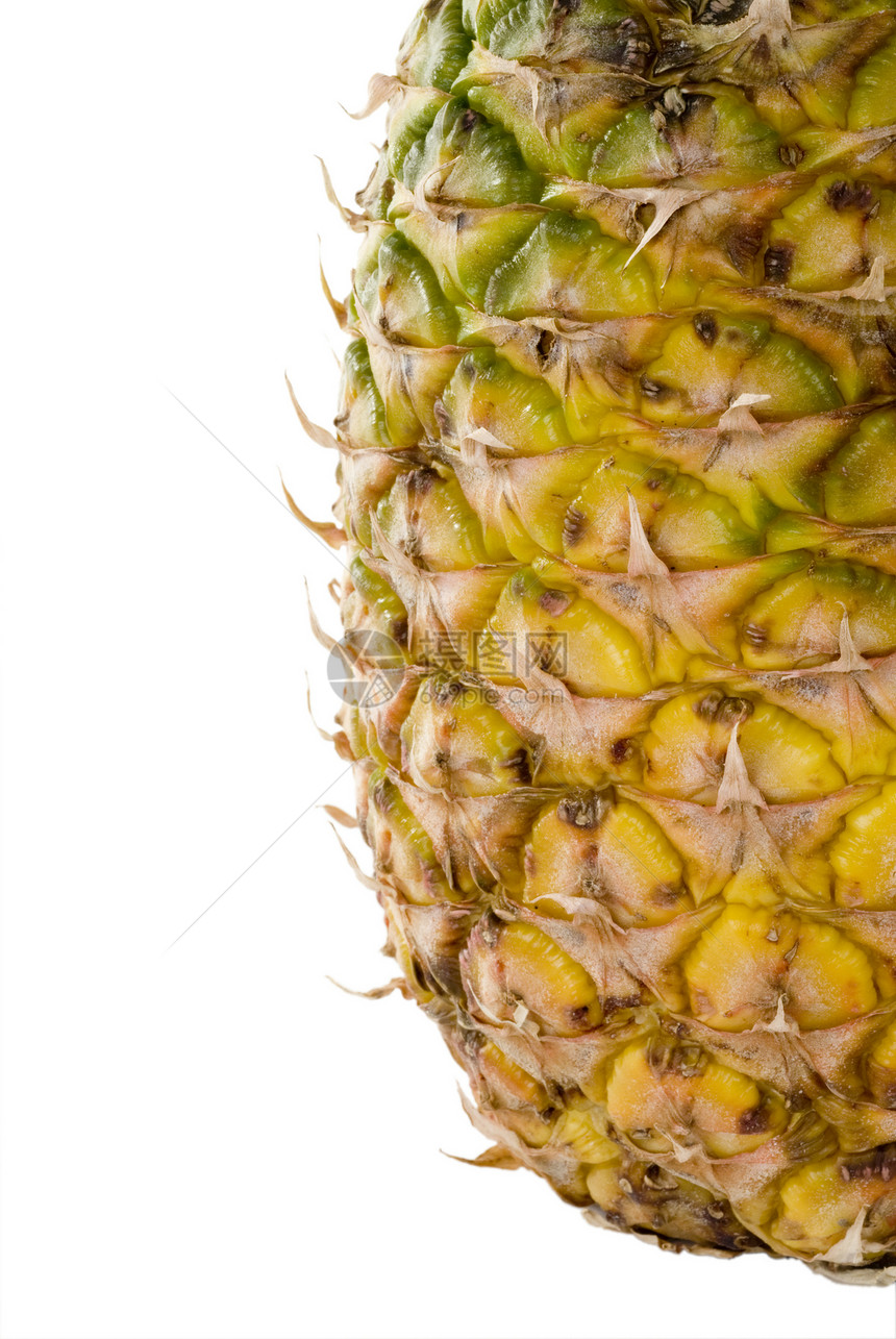 菠萝市场杂货收获甜食白色热带食物黄色正文水果图片