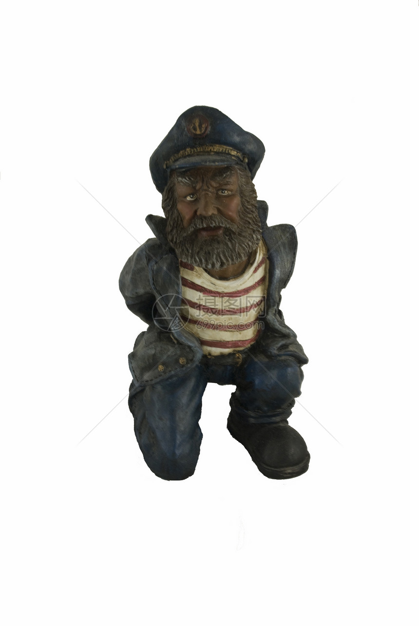 水兵员男人白色模型海洋玩具水手海盗图片