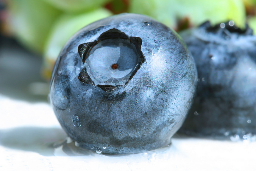 特写蓝莓浆果市场蓝色美食农场宏观甜点维生素圆圈食物图片
