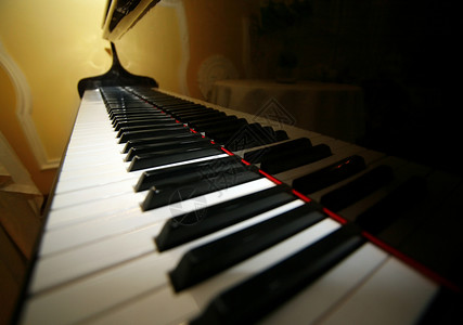 大钢琴赞美诗娱乐笔记曲调音乐乐器压缩象牙压抑合成器图片