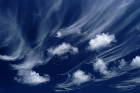 云气候梦幻天空景观天气多云云景背景图片