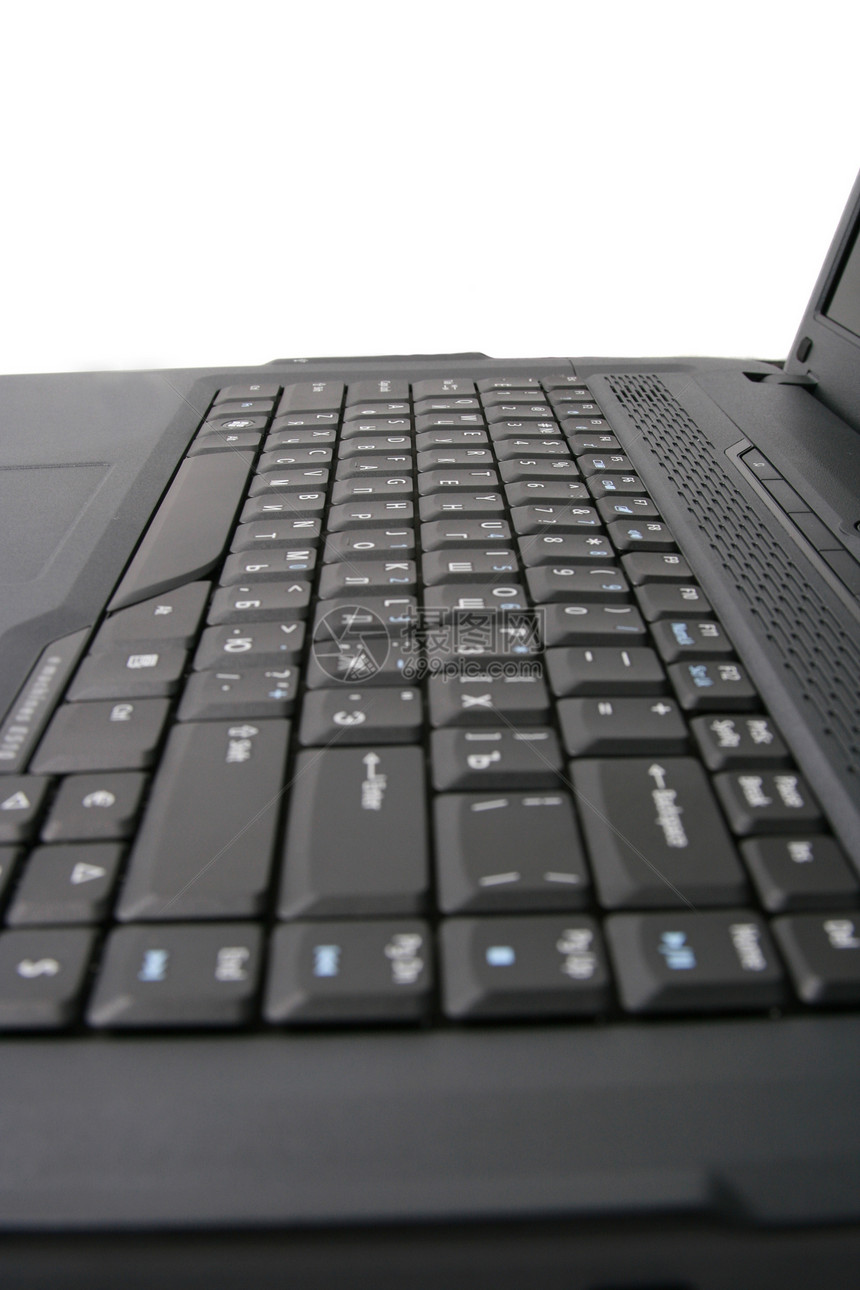 黑黑键盘空白力量数据互联网办公室商业电脑全球机动性职业图片