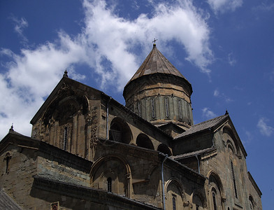 东正教大教堂信仰地区教会宗教圆顶高清图片