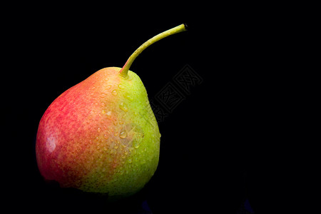 梨黑色食物水果背景图片