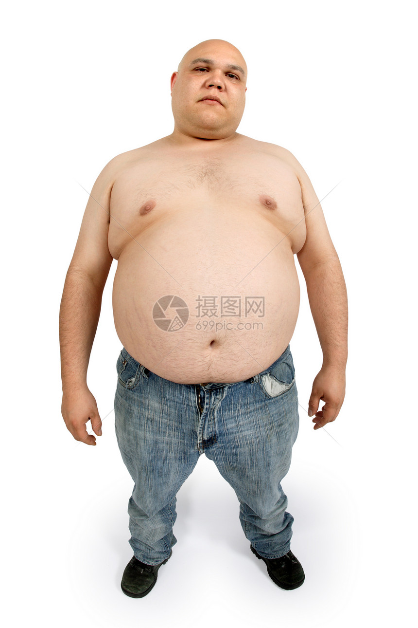 胃白色身体腰部男性腰围肥胖躯干胸部姿势成人图片