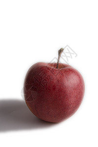 苹果红色阴影背景图片