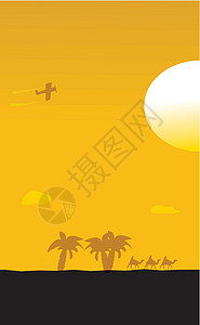 切尔韦哈荒荒土地自由植物太阳地平线阳光旅行活动棕榈艺术飞机设计图片
