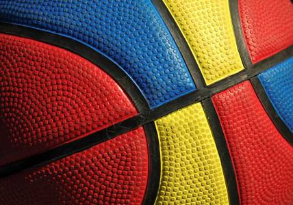 彩色篮球背景图片