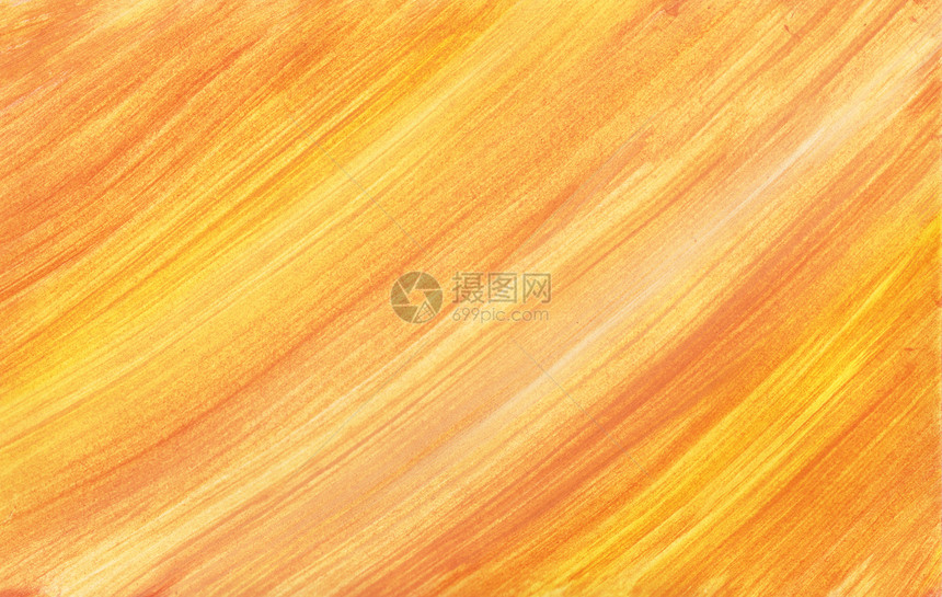 橙色梯度坡度中风太阳帆布水彩艺术天空刷子图片