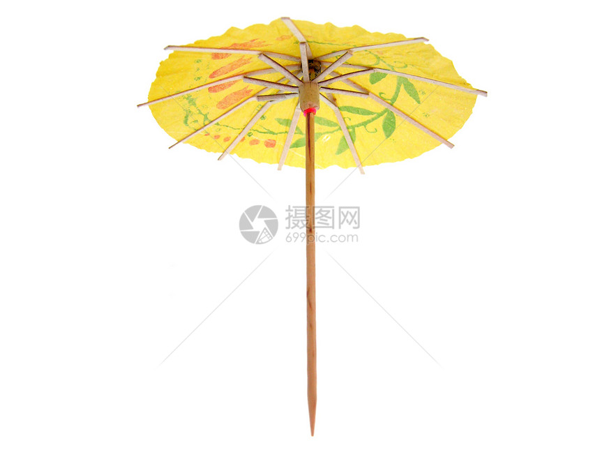 鸡尾酒伞情调热带阳伞装饰夜生活绿色聚会装饰品牙签异国图片