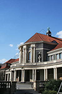 汉堡大学天空教育大学汉堡历史性建筑高清图片