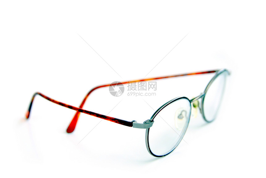 眼镜镜片阅读医疗玻璃框架验光师光学眼睛白色配镜师图片