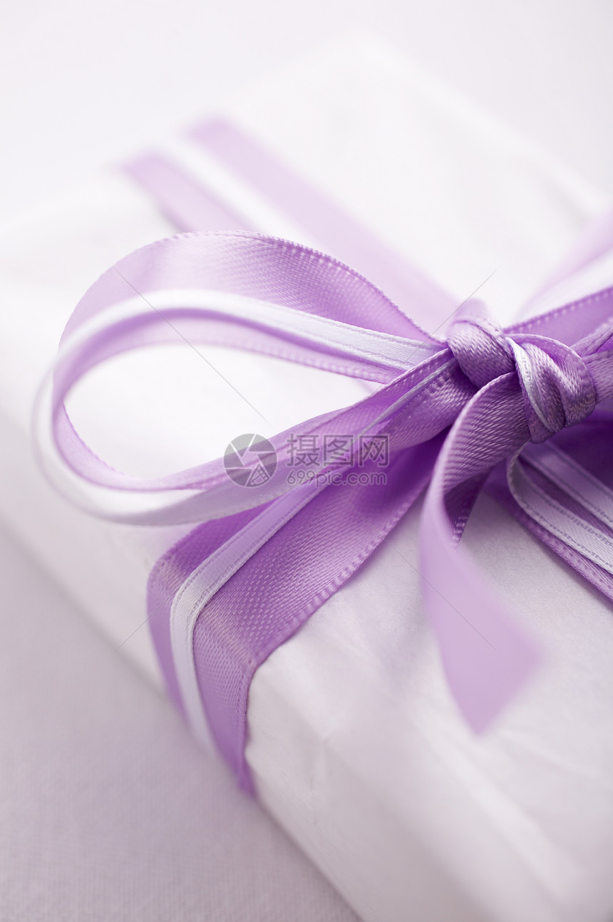 礼品紫色宏观展示盒子图片