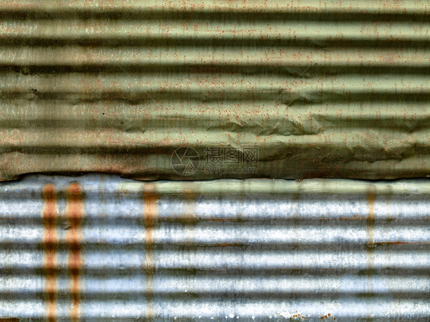 金属生锈回声石头栅栏庇护所工业房子材料衰变图片