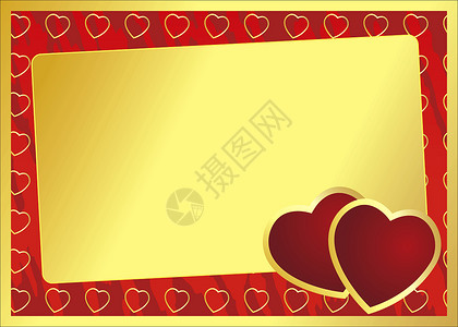 valentine 卡片标签墙纸庆典装潢海报派对婚礼插图金子标识背景图片