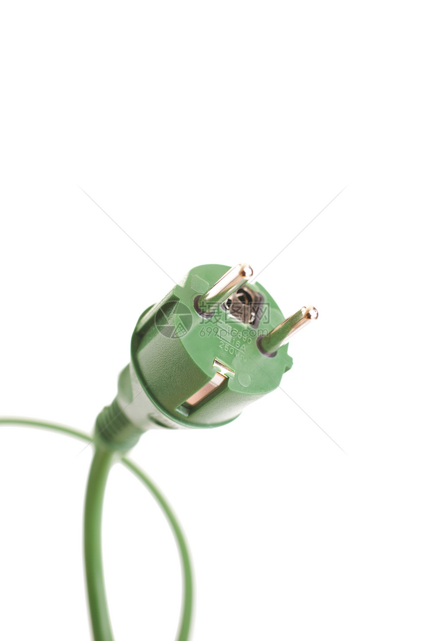 绿色能源连接器力量出口来源经济活力电压用法金属插头图片