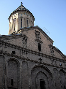 圣诺罗森文化纪念碑教会建筑城市建筑学天空大教堂石头窗户背景图片