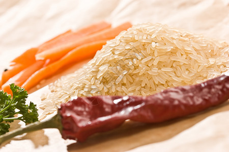 原稻香菜胡椒种子爬坡食物粮食玉米烹饪食品背景图片