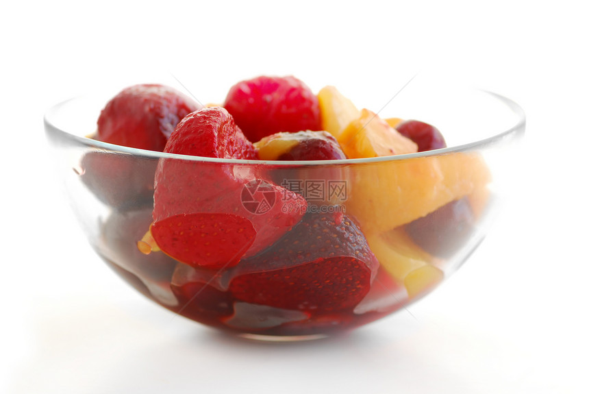水果沙拉浆果饮食养分玻璃维生素甜点午餐重量营养素小吃图片