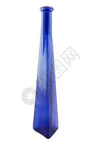 瓶装三角形酒精蓝色烧瓶玻璃金字塔背景图片